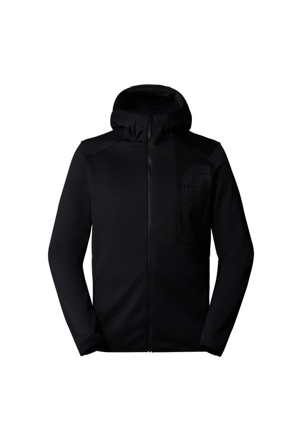 Polar The North Face Merak. Kolor: czarny. Materiał: polar