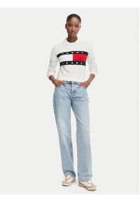 Tommy Jeans Jeansy Sophie DW0DW23582 Niebieski jasny Straight Fit. Kolor: niebieski #4
