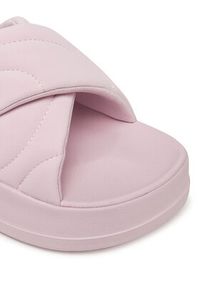 Puma Klapki Leadcat Platform 400340 05 Różowy. Kolor: różowy. Materiał: nubuk, skóra. Obcas: na platformie