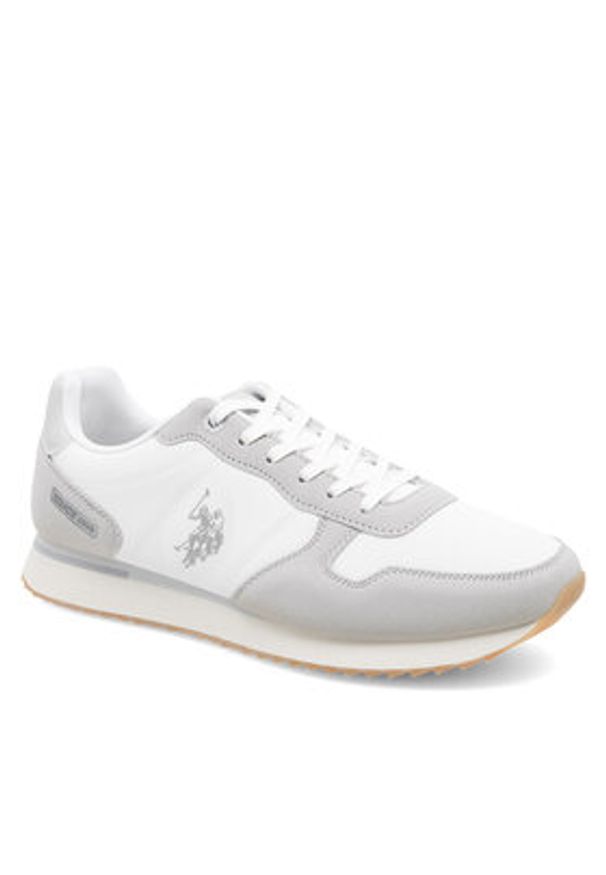 U.S. Polo Assn. Sneakersy ALTENA001A Biały. Kolor: biały. Materiał: materiał