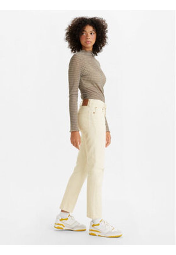 Levi's® Jeansy 501® 362000287 Écru Straight Fit