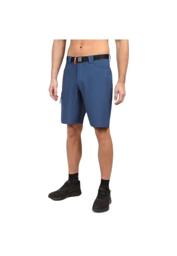 Szorty Kilpi Navia. Kolor: niebieski. Sport: turystyka piesza