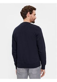 TOMMY HILFIGER - Tommy Hilfiger Bluza Flag Logo MW0MW32735 Granatowy Regular Fit. Kolor: niebieski. Materiał: bawełna