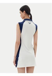 EA7 Emporio Armani Sukienka tenisowa 7W000326 AF13282 M0058 Biały Slim Fit. Kolor: biały. Materiał: syntetyk. Sport: tenis