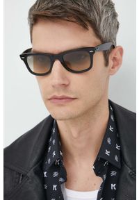 Ray-Ban okulary kolor czarny. Kolor: czarny #4