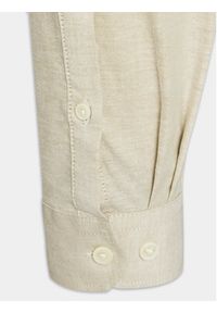 Lindbergh Koszula 30-203174 Beżowy Slim Fit. Kolor: beżowy. Materiał: bawełna #4