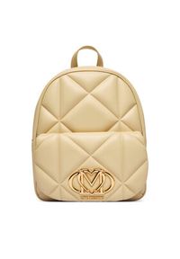 Love Moschino - LOVE MOSCHINO Plecak JC4037PP1OLC0129 Beżowy. Kolor: beżowy. Materiał: skóra #4