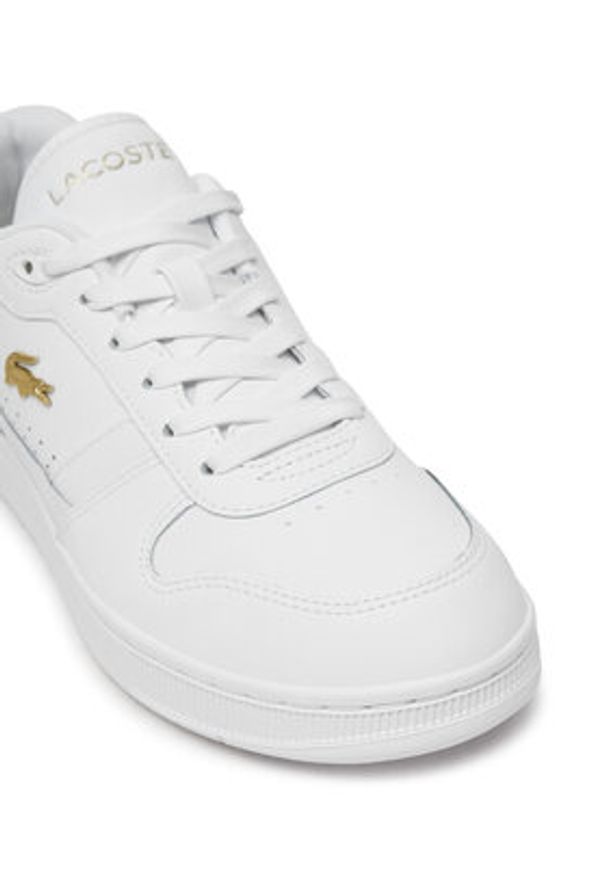 Lacoste Sneakersy 7-48SFA0038 Biały. Kolor: biały. Materiał: skóra