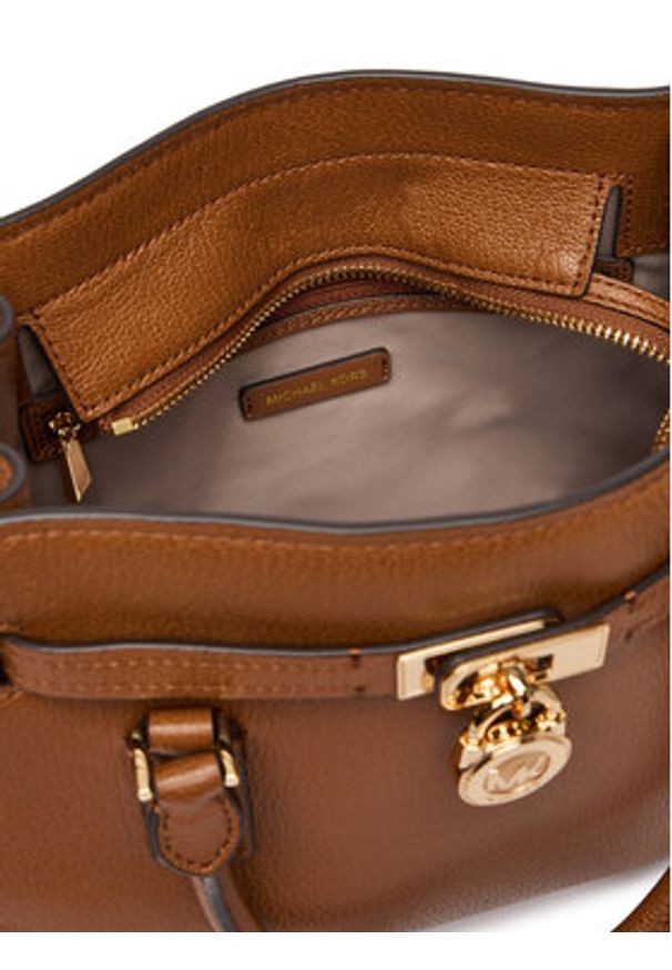 MICHAEL Michael Kors Torebka 30T6GNXS1L Brązowy. Kolor: brązowy. Materiał: skórzane