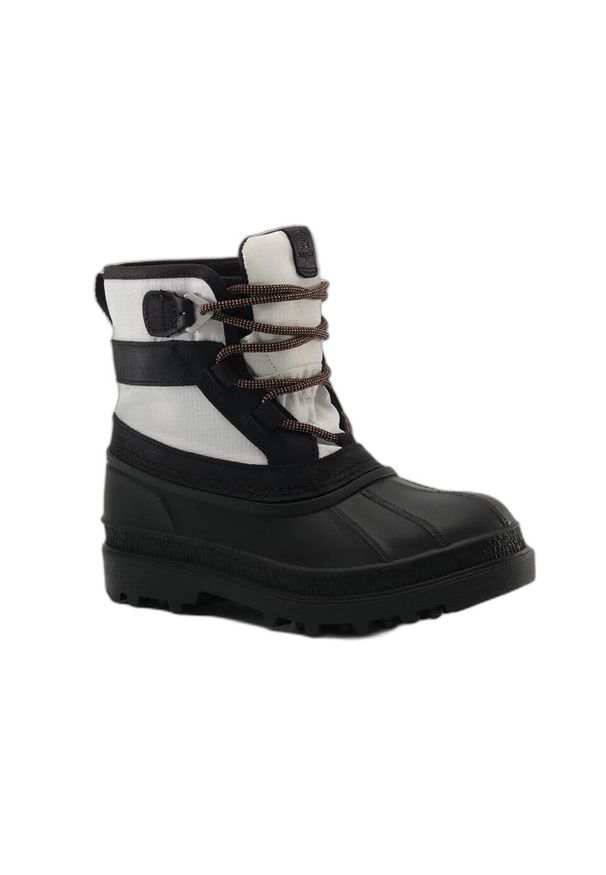 Damskie buty zimowe Kamik Banff. Kolor: czarny, biały, wielokolorowy. Sezon: zima