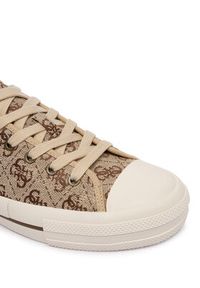 Guess Trampki FMJCLI FAL12 Beżowy. Kolor: beżowy. Materiał: materiał #4