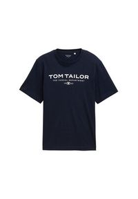 Tom Tailor T-Shirt 1045773 Granatowy Regular Fit. Kolor: niebieski. Materiał: bawełna #4