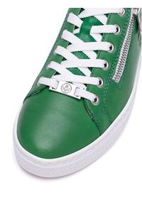 Rieker Sneakersy L59L1-52 Zielony. Kolor: zielony. Materiał: skóra #6