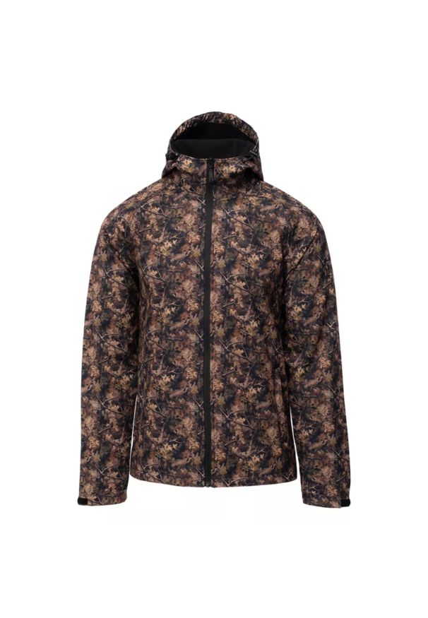 Kurtka męska Softshell Magnum Hidden - brązowa, Rozmiar XXL. Kolor: brązowy. Materiał: softshell. Sezon: zima, lato. Sport: outdoor, turystyka piesza, fitness