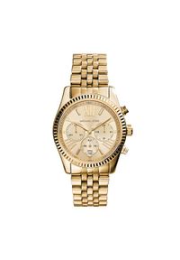 Michael Kors Zegarek Lexington MK7378 Złoty. Kolor: złoty