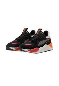 Buty do chodzenia męskie Puma Sneaker Rs-x Heritage. Kolor: czarny. Materiał: materiał, syntetyk. Szerokość cholewki: normalna. Sport: turystyka piesza
