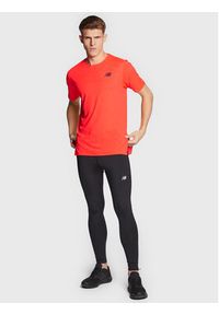 New Balance Koszulka techniczna Speed Jacquard MT23281 Pomarańczowy Athletic Fit. Kolor: pomarańczowy. Materiał: syntetyk #4