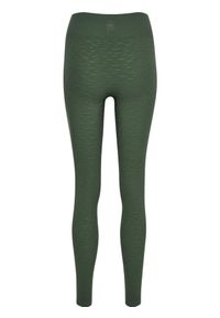 Legging wysoka talia bez szwów dla kobiet Hummel Mt Focus. Stan: podwyższony. Kolor: wielokolorowy, zielony, brązowy. Sport: fitness #2