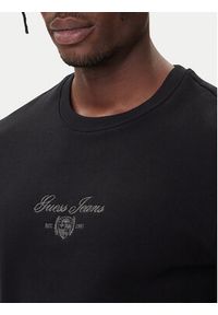 Guess Jeans Bluza M5BQ35 K9V31 Czarny Slim Fit. Kolor: czarny. Materiał: bawełna #4