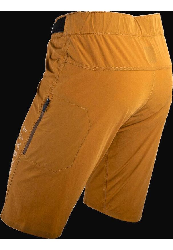 Spodenki rowerowe (+spodenki kolarskie z pampersem w zestawie) LEATT Shorts MTB. Kolor: brązowy. Sport: kolarstwo