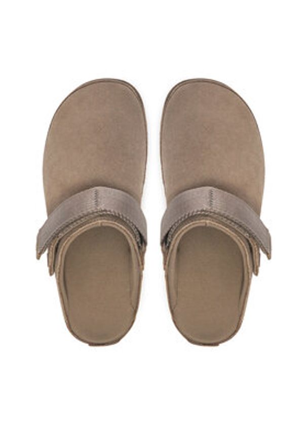 Ugg Klapki W Goldenstar Clog 1138252 Szary. Kolor: szary. Materiał: zamsz, skóra