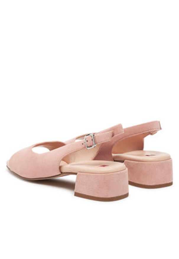 HÖGL Sandały Elsa 9-102612 Różowy. Kolor: różowy. Materiał: zamsz, skóra