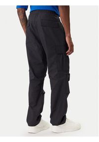 Hugo - HUGO Spodnie materiałowe Gadic242 50545643 Czarny Relaxed Fit. Kolor: czarny. Materiał: bawełna #4