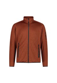 Bluza męska turystyczna CMP 30H5887. Kolor: czerwony. Materiał: polar. Sport: turystyka piesza #1