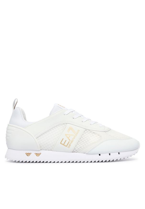 Sneakersy EA7 Emporio Armani. Kolor: biały