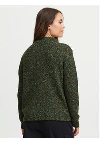 Fransa Sweter 20612712 Zielony Regular Fit. Kolor: zielony. Materiał: syntetyk #5