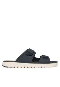 Geox Klapki U Flextride S U652JB 000EK C4002 Granatowy. Kolor: niebieski. Materiał: skóra #1