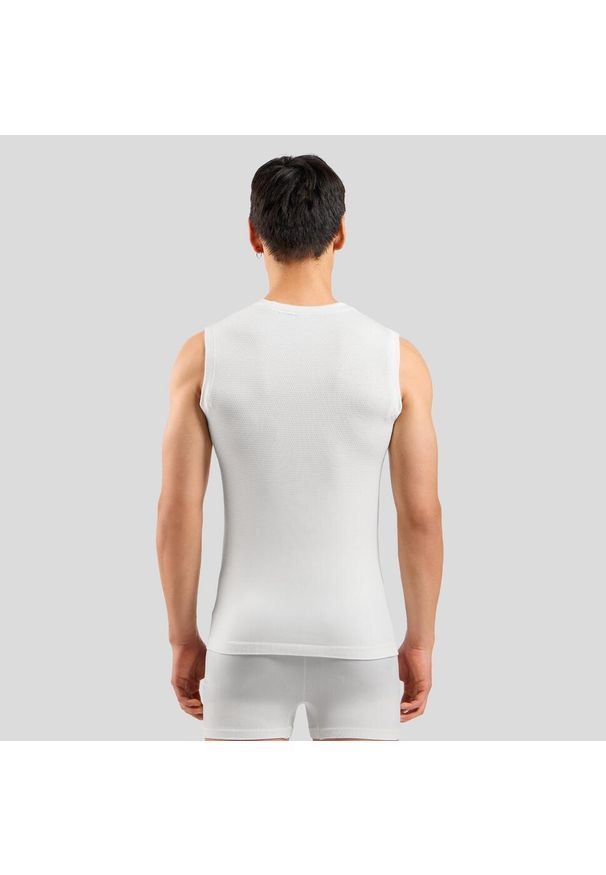 Koszulka tech. męska Odlo BL TOP crew neck singlet PERFORMANCE LIG. Kolor: biały