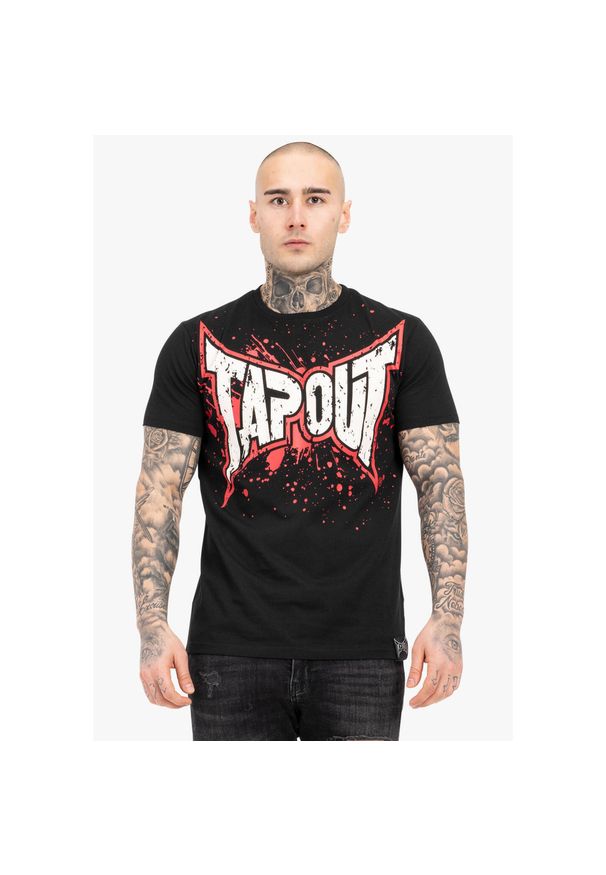 TAPOUT - Koszulka Tapout Splashing. Kolor: wielokolorowy, czarny, czerwony