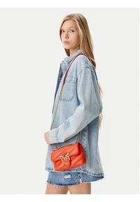 Pinko - PINKO Torebka Love Puff Baby Cl PE25 PLTT 100040 A0F2 Pomarańczowy. Kolor: pomarańczowy. Materiał: skórzane #3