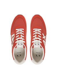 Armani Exchange Sneakersy XM001960 AF19388 MZ440 Pomarańczowy. Kolor: pomarańczowy. Materiał: zamsz, skóra #2