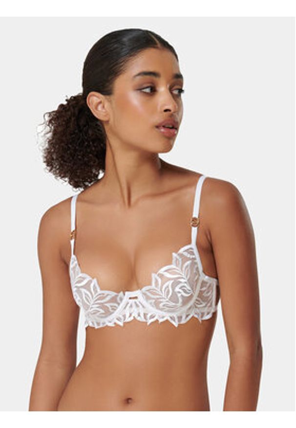 Bluebella Biustonosz z fiszbiną Isadora 41953 Biały. Kolor: biały. Materiał: syntetyk