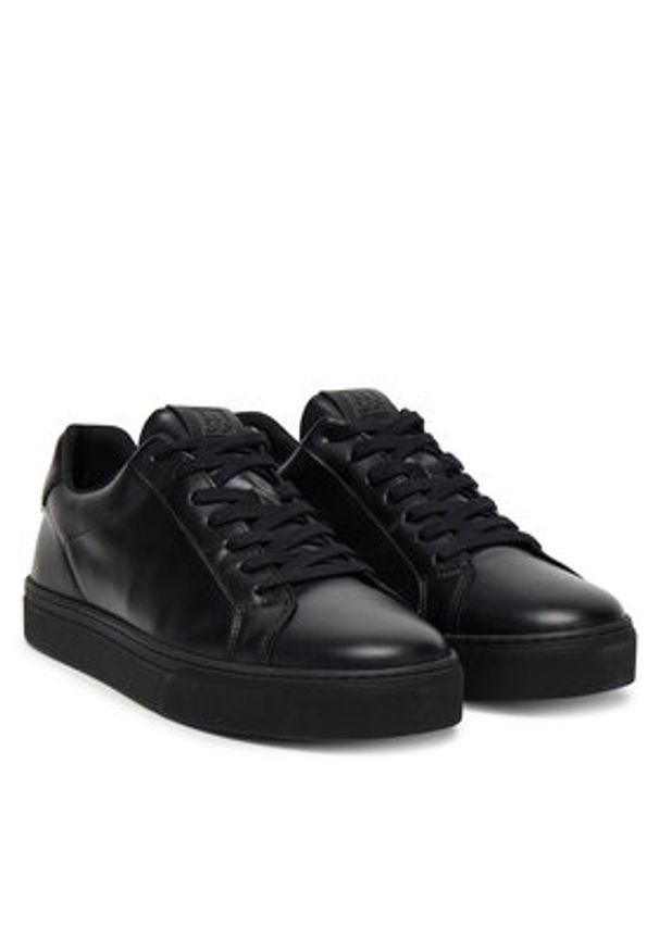 Marc O'Polo Sneakersy SS1M3001 Czarny. Kolor: czarny. Materiał: skóra