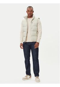 Polo Ralph Lauren Kamizelka 710968283006 Beżowy Regular Fit. Typ kołnierza: polo. Kolor: beżowy. Materiał: syntetyk #5