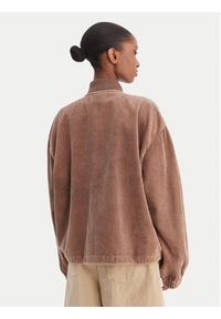 Adidas - adidas Bluza Corduroy Sst KD8781 Brązowy Oversize. Kolor: brązowy. Materiał: bawełna #5