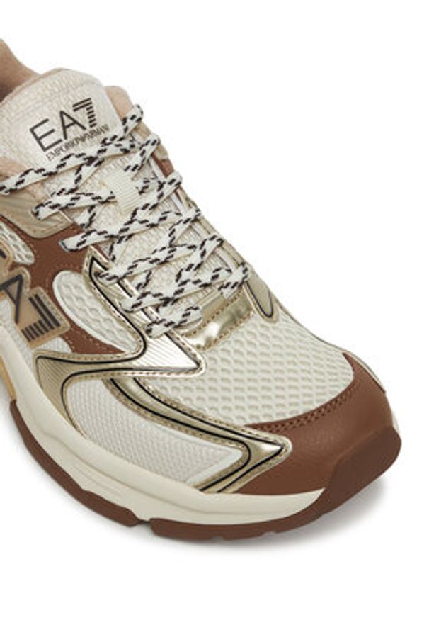 EA7 Emporio Armani Sneakersy X8X249 XK446 MZ226 Biały. Kolor: biały. Materiał: materiał