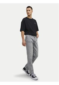 Jack & Jones - Jack&Jones Jeansy Chris 12209663 Szary Relaxed Fit. Kolor: szary