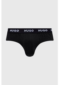 Hugo - HUGO slipy (3-pack) 50469763 męskie kolor czarny. Kolor: czarny #2