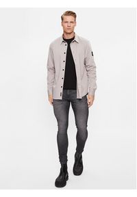 Calvin Klein Jeans Koszula J30J323255 Szary Relaxed Fit. Kolor: szary. Materiał: bawełna