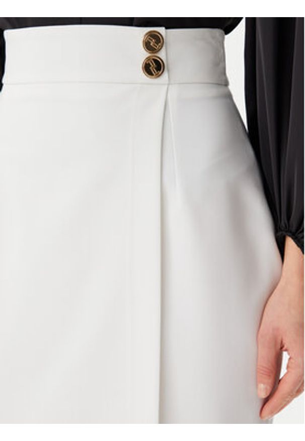 Artigli Spódnica ołówkowa ACGO000902 Écru Slim Fit. Materiał: syntetyk