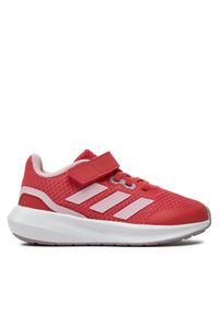 Adidas - adidas Sneakersy RunFalcon 3.0 Elastic Lace Top Strap ID0599 Czerwony. Kolor: czerwony. Sport: bieganie #1