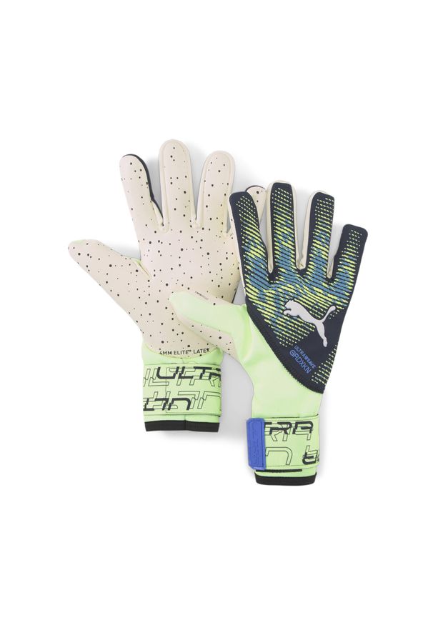 Puma - Rękawice bramkarskie PUMA Ultra Ultimate1 NC. Kolor: wielokolorowy, niebieski, zielony. Sport: piłka nożna