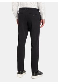 Pako Lorente - PAKO LORENTE - Granatowe spodnie chino z bawełną. Kolor: niebieski. Materiał: bawełna. Wzór: gładki. Sezon: zima, jesień. Styl: klasyczny #5