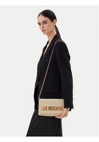 Love Moschino - LOVE MOSCHINO Torebka JC4103PP1MKD0110 Beżowy. Kolor: beżowy. Materiał: skórzane #3