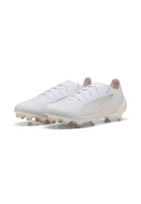Puma - Buty piłkarskie unisex ULTRA 6 ULTIMATE FG PUMA White. Kolor: biały. Sport: piłka nożna
