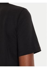 Elisabetta Franchi T-Shirt MA-003-46E2-V180 Czarny Regular Fit. Kolor: czarny. Materiał: bawełna #4
